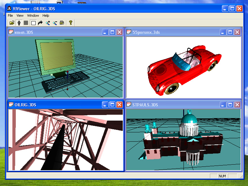 VIViewer 1.1 software screenshot