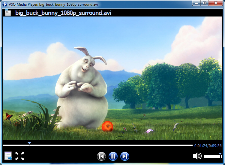 VSO Media Player 1.5.6.515 software screenshot