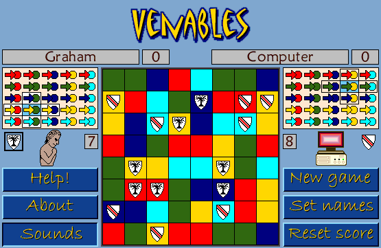 Venables 1.5.1 software screenshot