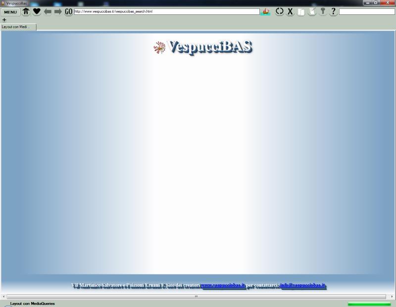 VespucciBAS 1.0 software screenshot