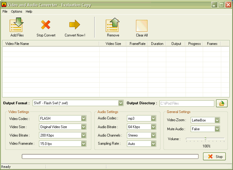 Video and Audio Converter 5.0 software screenshot