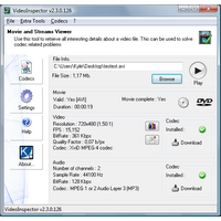 VideoInspector 2.12.0.140 software screenshot