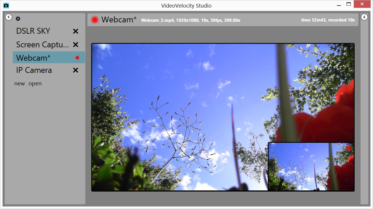 VideoVelocity 3.6.2008.0 software screenshot