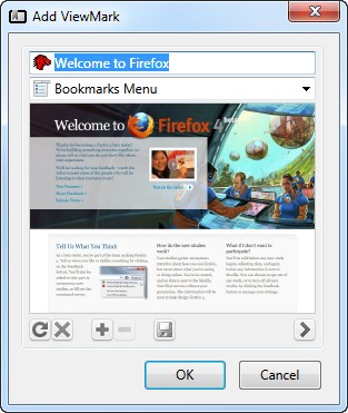 ViewMarks 1.0.5 software screenshot