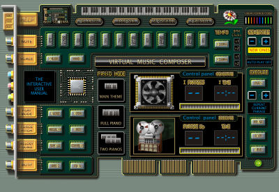 Virtual Music Composer 4.0 software screenshot