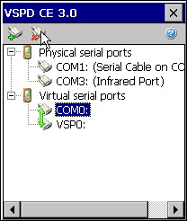 Virtual Serial Ports Driver CE 3.2 software screenshot