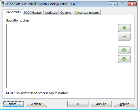 VirtualMIDISynth 1.15.0 software screenshot