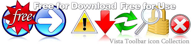 Vista Toolbar Icon Collection 1.0 software screenshot