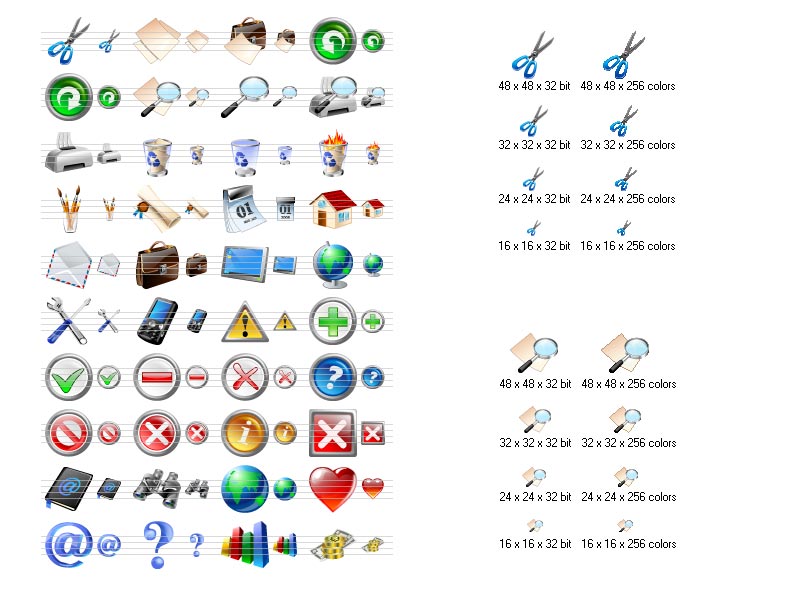Vista Toolbar Icons 2011.2 software screenshot