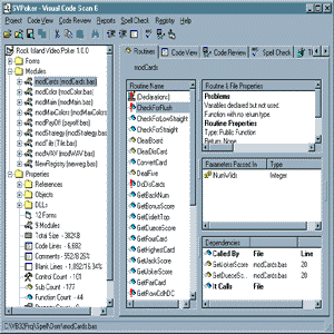 Visual Code Scan 6 1.0 software screenshot
