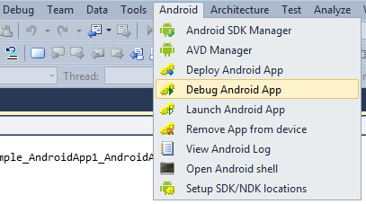 VisualGDB 4.3 R4 software screenshot