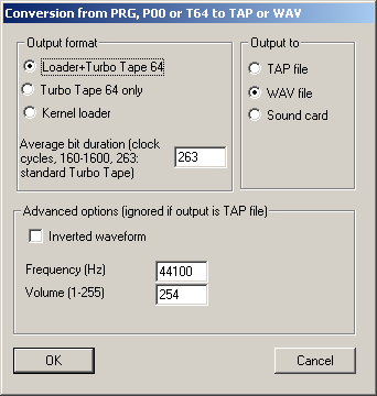 WAV-PRG 4.2.1 software screenshot