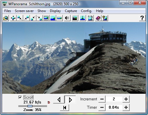WPanorama 10.0.1.1407 software screenshot