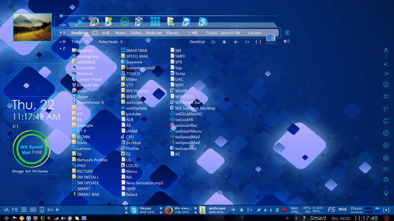 WX Secure Desktop 2015 software screenshot