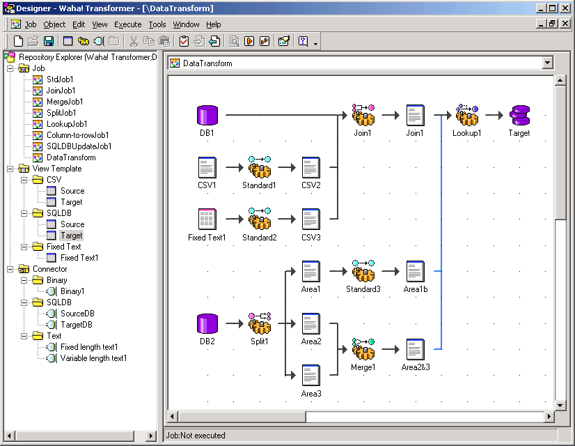 Waha! Transformer Lite 2.2 software screenshot