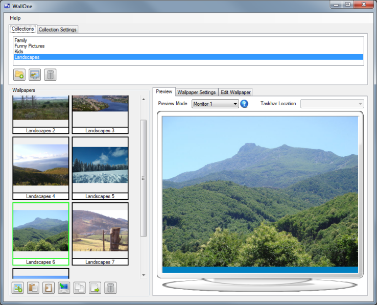 WallOne 1.3.8 software screenshot