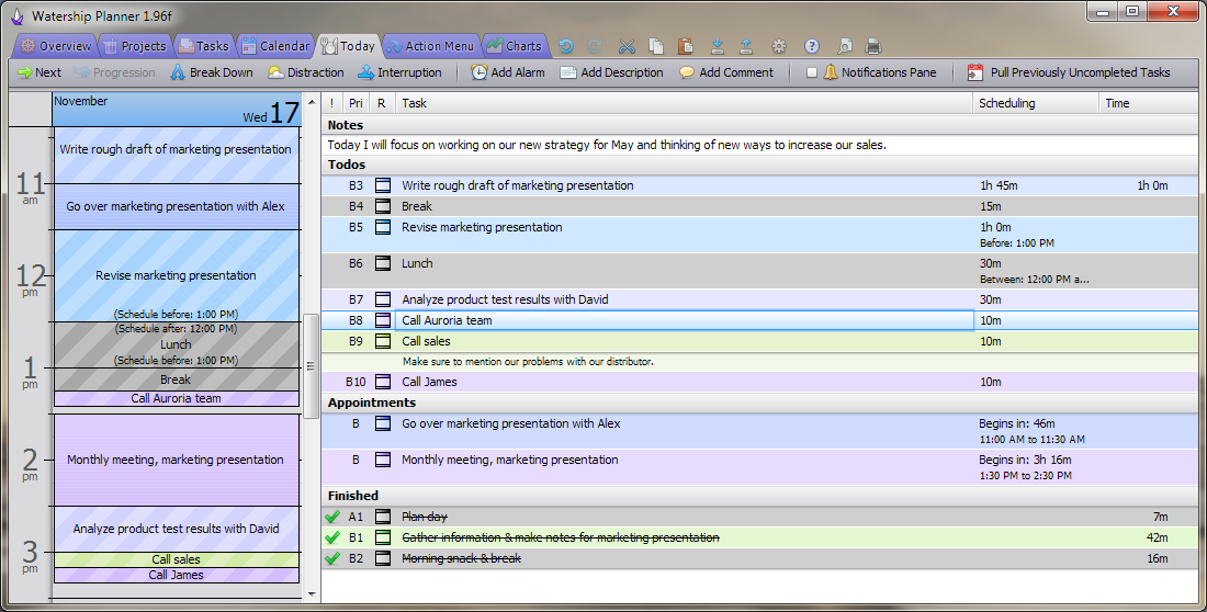 Watership Planner 2.90 software screenshot