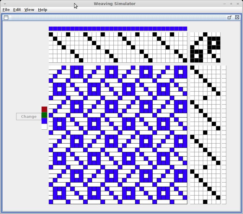 Weaving Simulator 0.2.5.1 software screenshot