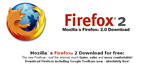 Web Browser Firefox 2.0 software screenshot