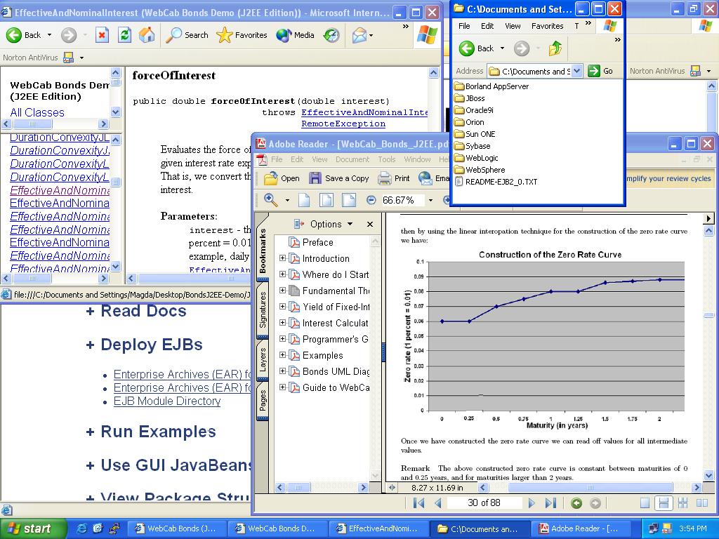 WebCab Bonds (J2EE Edition) 2 software screenshot