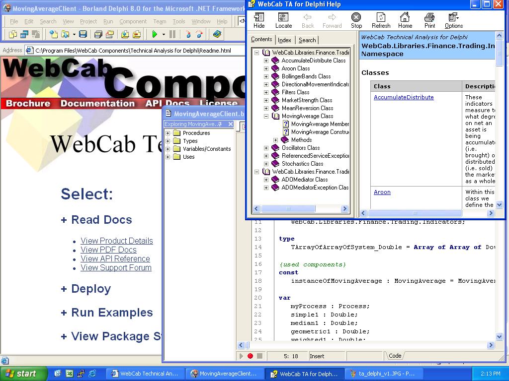 WebCab TA for Delphi (Community Edition) 1 software screenshot