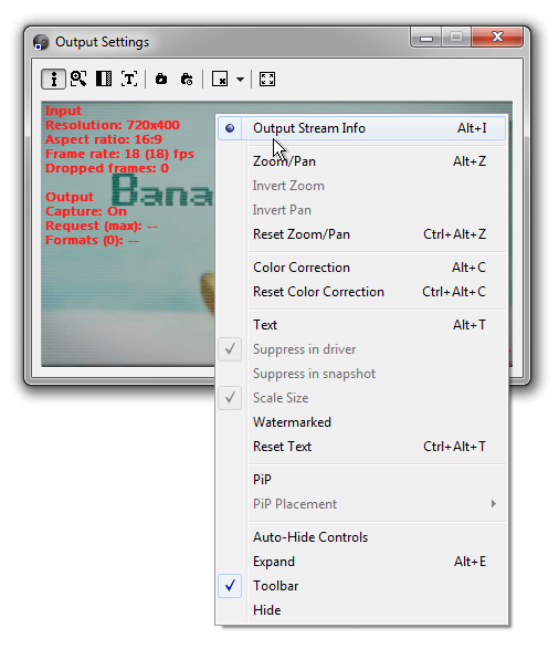 WebCamSplitter Pro 1.6.312 software screenshot