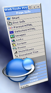 WebTools Pro 1.1 software screenshot