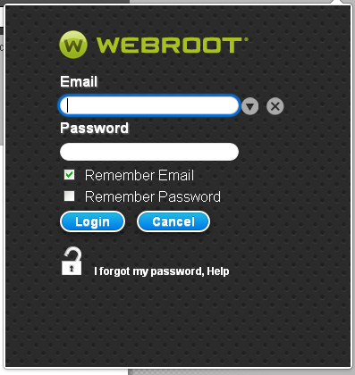 Webroot SecureAnywhere Antivirus 9.0.13.62 software screenshot