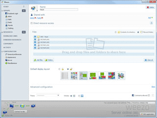 Weezo 4.3.0 software screenshot