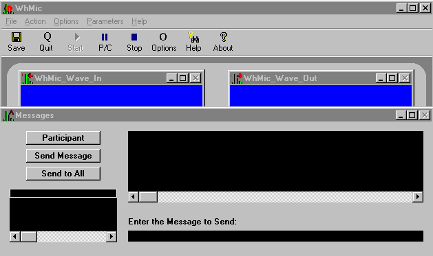 WhMic 5.1 software screenshot
