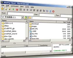 Win FTP Client Professional 1.90 software screenshot