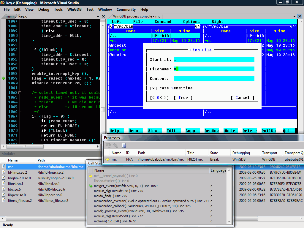 WinGDB 4.4.2268 software screenshot