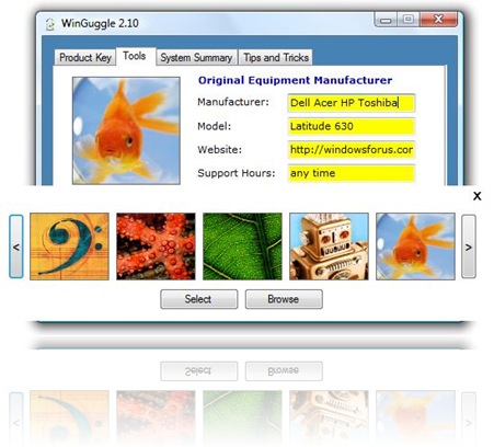WinGuggle 2.4 software screenshot