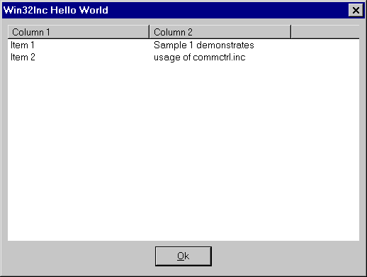 WinInc 2.07 software screenshot