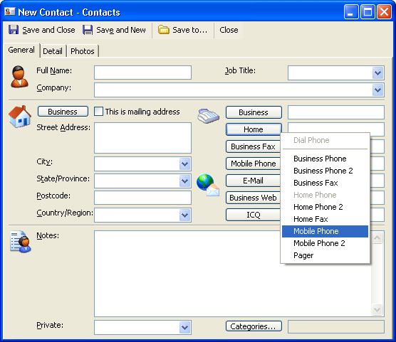 WinPIM Free 15.70.5010 software screenshot