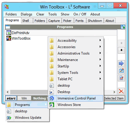 WinToolBox 2.5.8.0 software screenshot