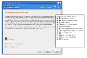 WinUtilities Registry Cleaner 5.0 software screenshot