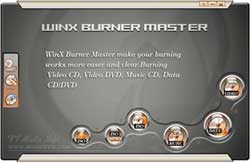 WinX Burner Master 3.2.30 software screenshot