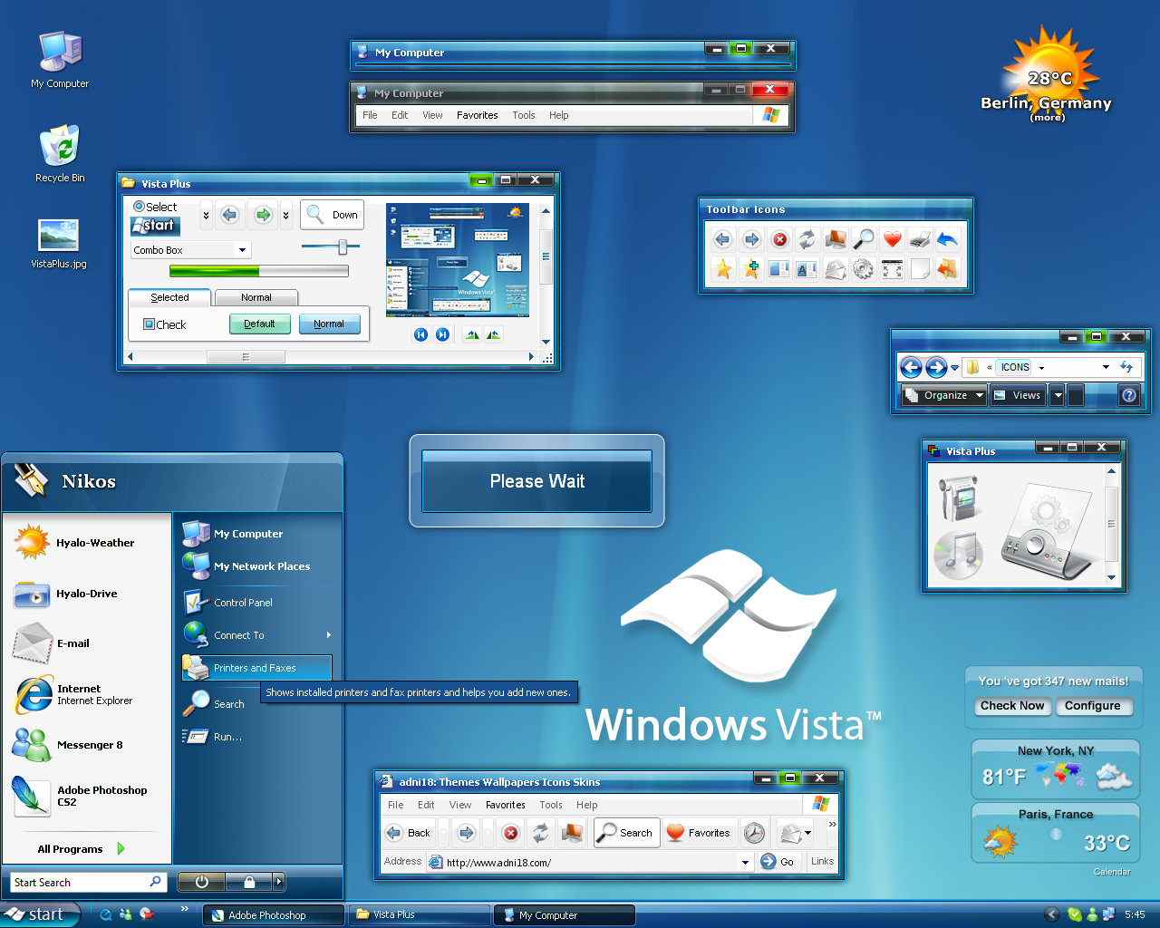 WindowBlinds 10.62 software screenshot