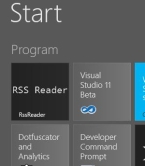 Windows 8 Metro RSS Reader 6 software screenshot