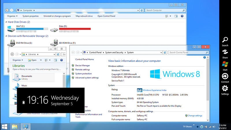 Windows 10 Transformation Pack 7.0 software screenshot