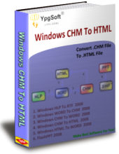 Windows CHM To HTML 8.0 software screenshot