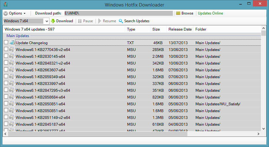 WHDownloader 0.0.2.2 software screenshot
