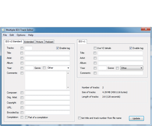 ID3 Editor 1.24.38 software screenshot