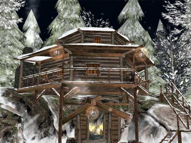 Winter Gold Mine 3D Screensaver 1.0 software screenshot