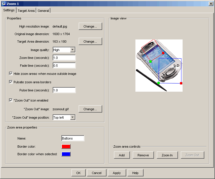 WireFusion Zoom 1.1 software screenshot