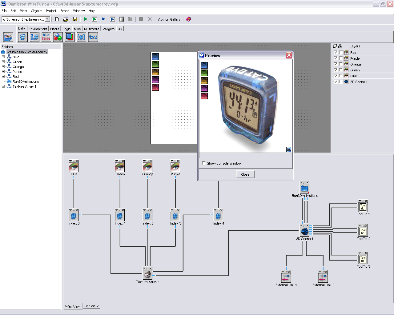 WireFusion 3.2 software screenshot