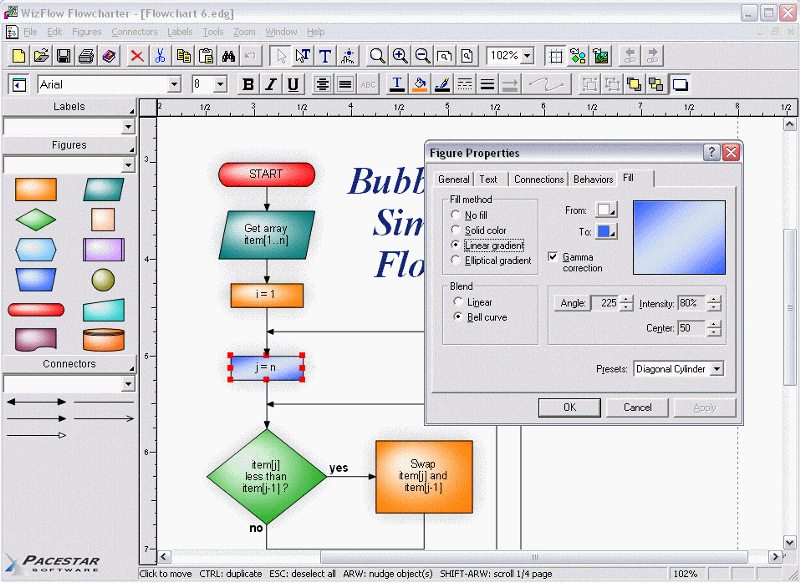 WizFlow Professional 6.48.2118 software screenshot
