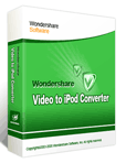 Wondershare Video to iPod Converter for to mp4 5.0 software screenshot