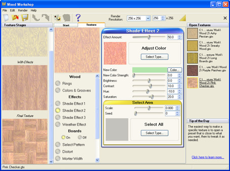 Wood Workshop 1.0 software screenshot